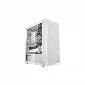 PCCOOLER PC CASING C3B310 WHITE + 4 FAN FX-120 WHITE