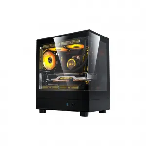 DARKFLASH CASING AIGO DB330M MATX BLACK