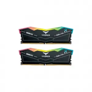 TEAM TFORCE DELTA RAM LONGDIMM DDR5 32GBX2 PC5600 RGB BLACK