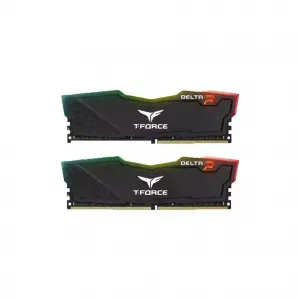 TEAM TFORCE DELTA RAM LONGDIMM DDR4 16GBX2 PC3600 RGB BLACK