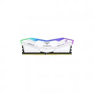 TEAM TFORCE DELTA RAM LONGDIMM DDR5 32GBX2 PC5600 RGB WHITE