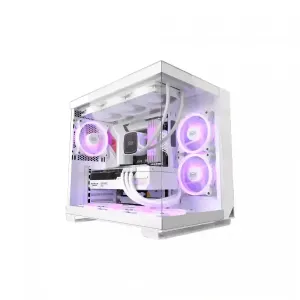 PCCOOLER PC CASING C3T500 ARGB ATX WHITE